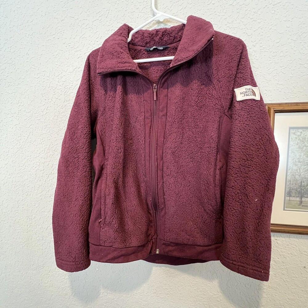 Vintage 90’s The North Face Campshire Sherpa Lined Fleece Sweater Size Medium